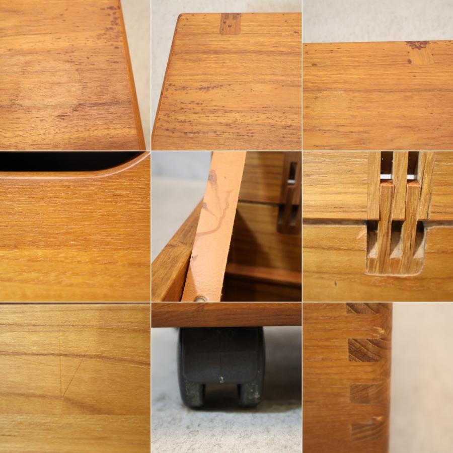 Salin Mobler サリンモブラー ブランケットBOX チーク材 サイド
