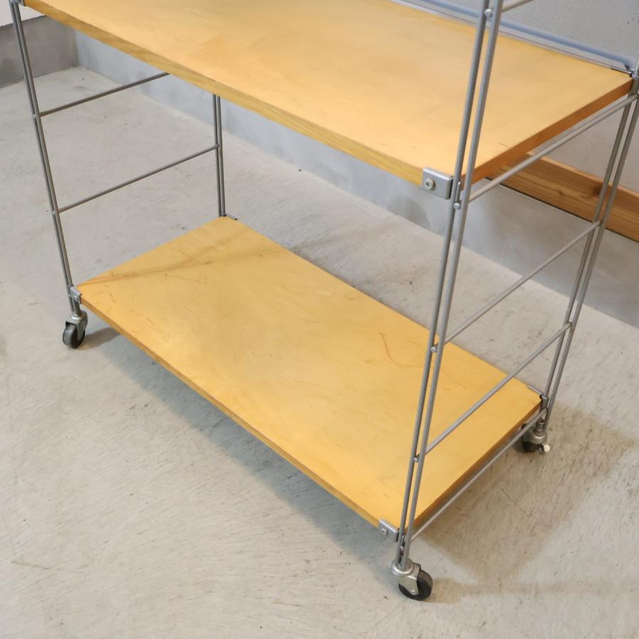 無印良品（MUJI） スチール メープル材 3段ユニットシェルフ