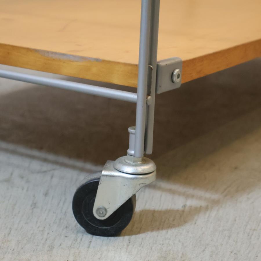 無印良品（MUJI） スチール メープル材 3段ユニットシェルフ