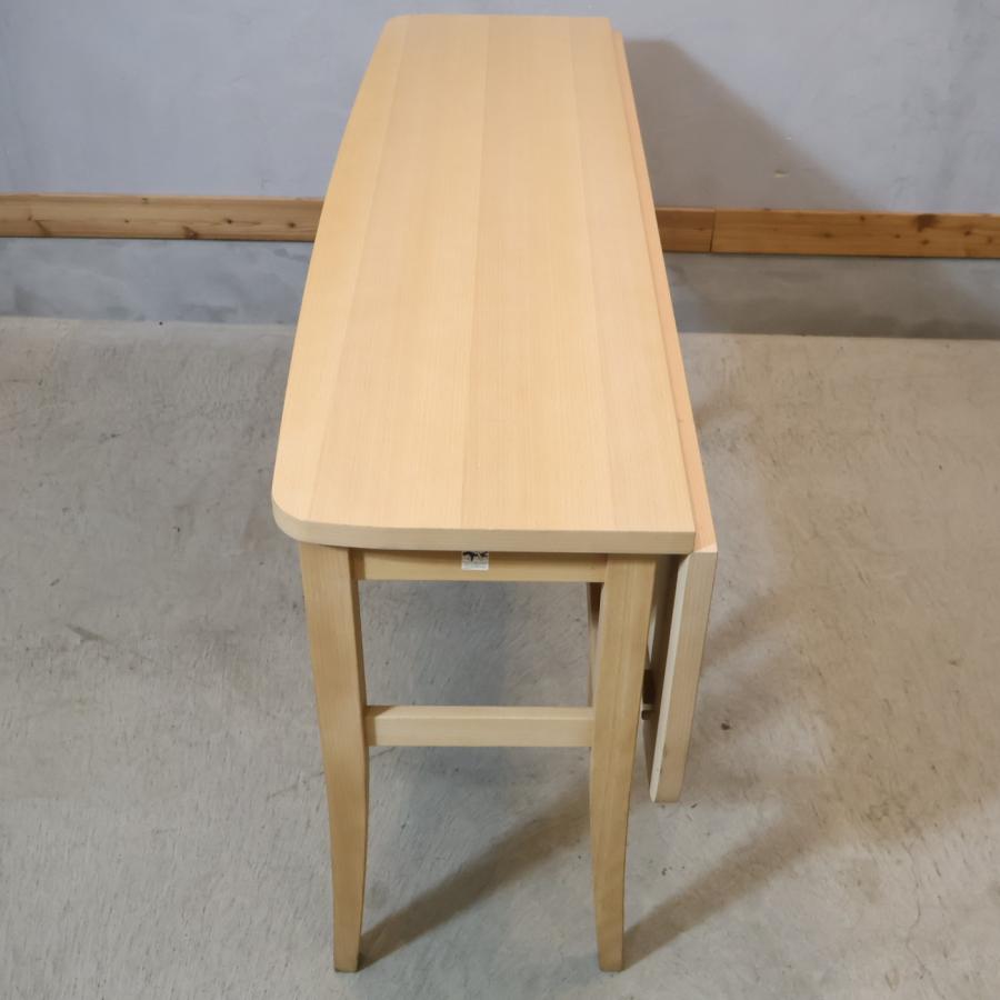 秋田木工 AKIMOKU ノルディック カウンターテーブル 伸長式 バタフライ