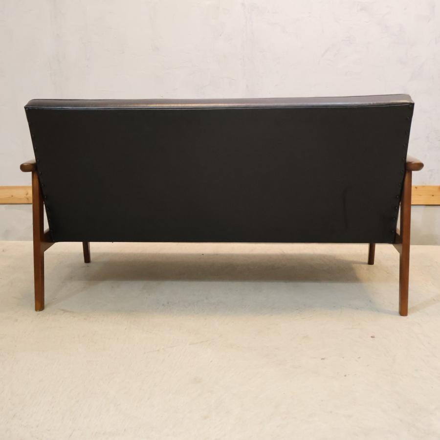 カリモク60 Karimoku60 ブラック 2シーター Kチェア 2人掛けソファ