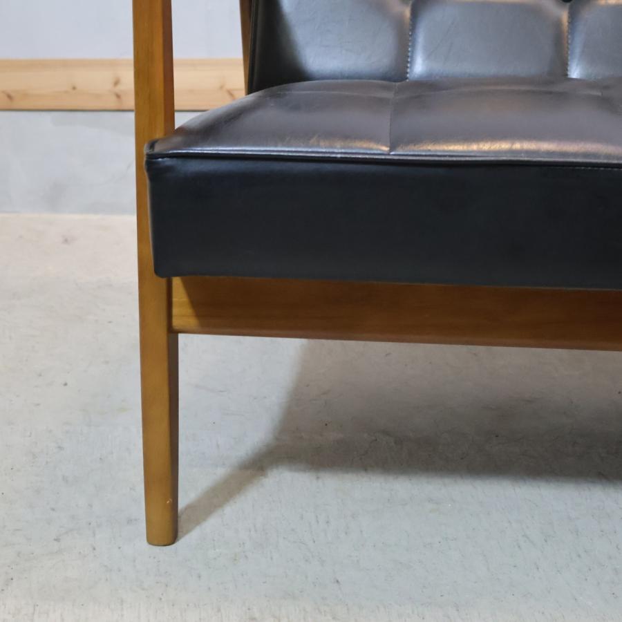 カリモク60 Karimoku60 ブラック 2シーター Kチェア 2人掛けソファ