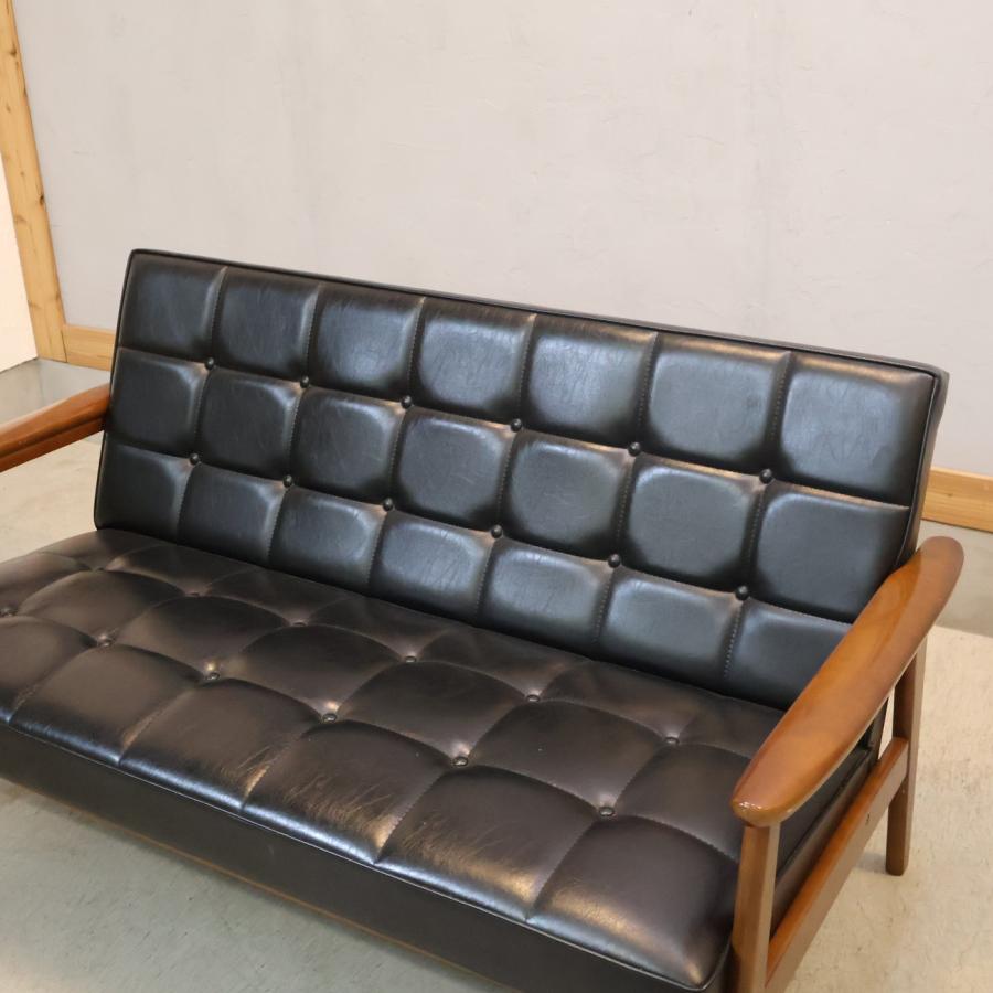 カリモク60 Karimoku60 ブラック 2シーター Kチェア 2人掛けソファ