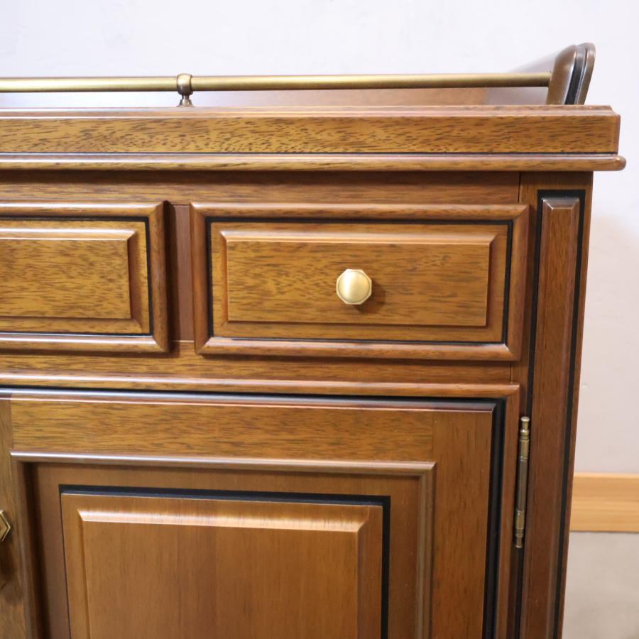 ②マルニ木工　maruni 地中海ロイヤル　引き出し付きサイドテーブル マルニ木工 maruni マルニ 地中海ROYAL ロイヤル ビュッフェワゴン