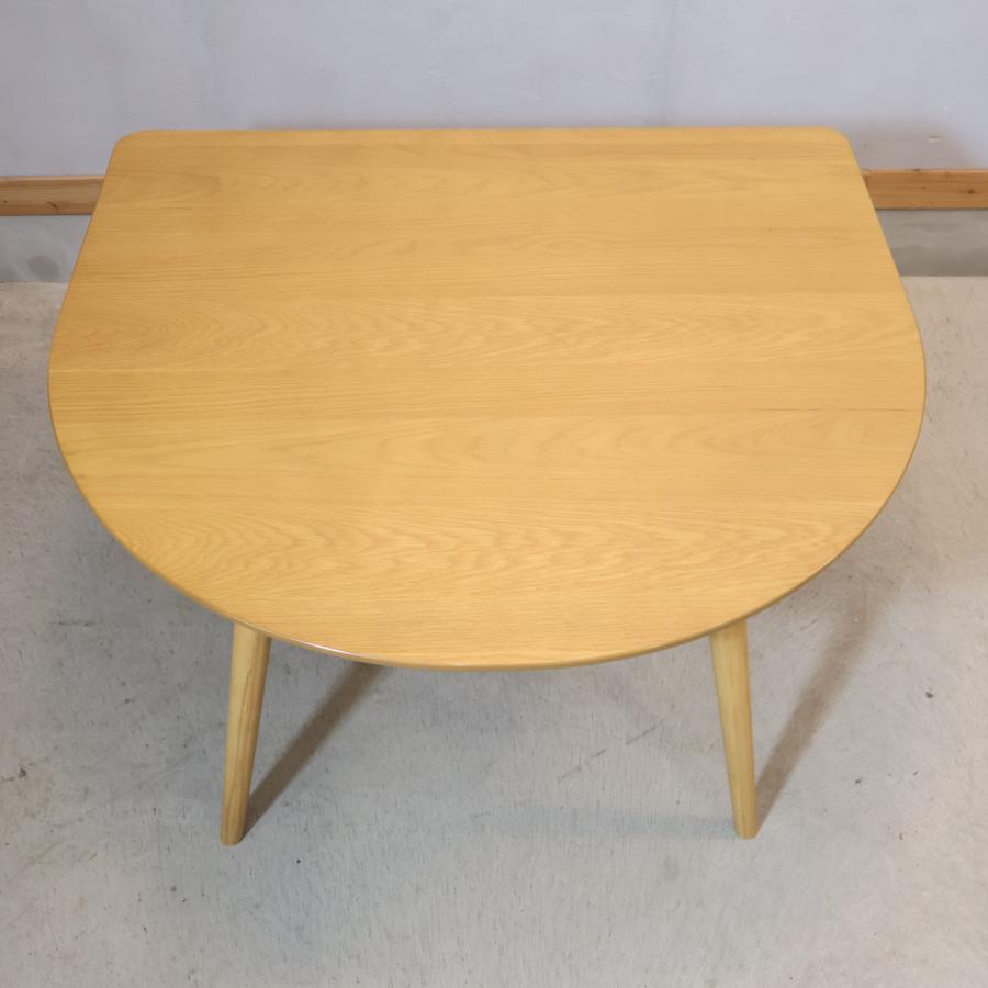 ISSEIKI LUNETTE ダイニングテーブル 90 半円 ナチュラル ISSEIKI LUNETTE DINING TABLE 90 (WO-V-NA) | 【公式オンライン