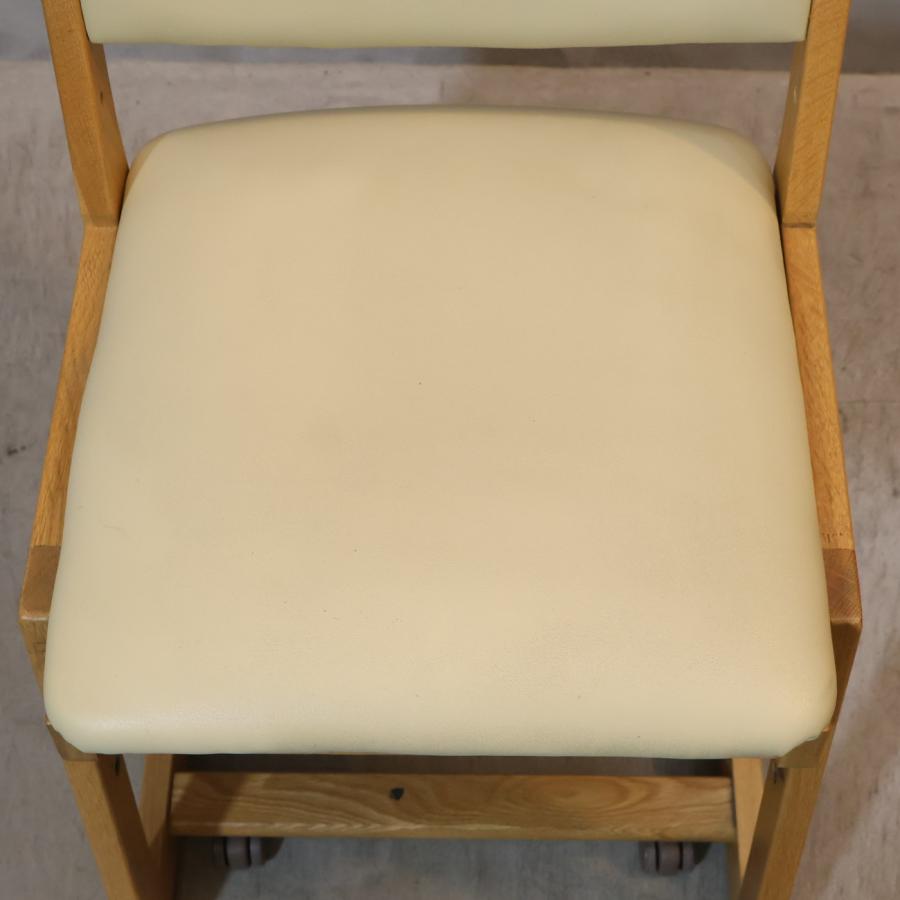 未使用品 maruni マルニ木工 学習チェア 昇降式デスクチェア マルニ木工 maruni マルニ フレンディ ステップII オーク材 デスク