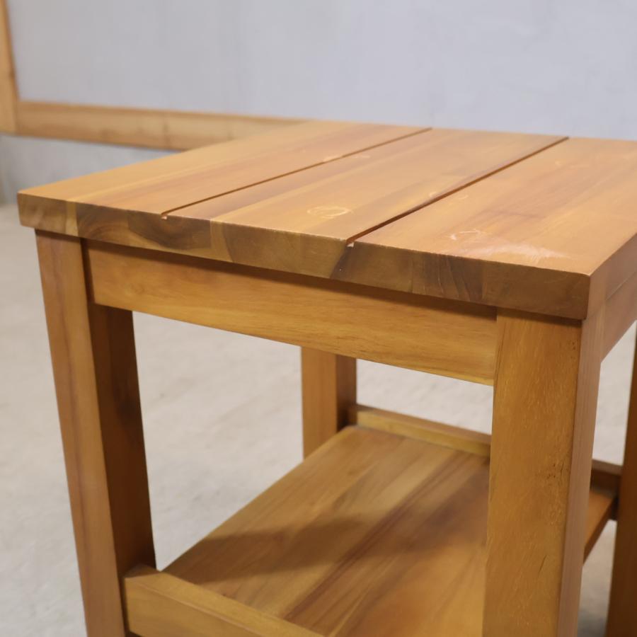 unico ウニコ BREATH ブレス チーク無垢材 スツール サイドチェアー