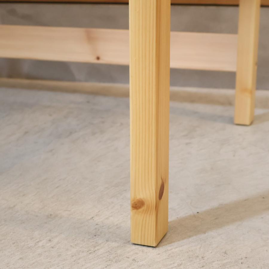 無印良品（MUJI） パイン材 引出し付デスク＆ワゴン 学習机 シンプル