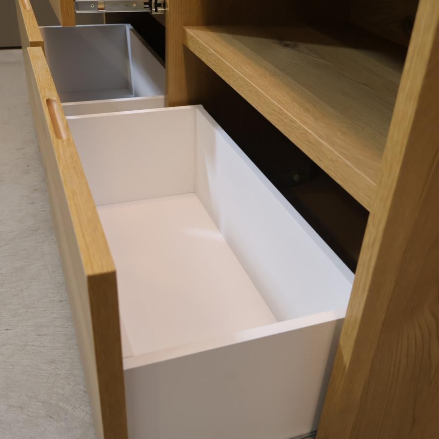 吉川木工 アイランド間仕切りカウンター 木製家具 キッチンボード 食器