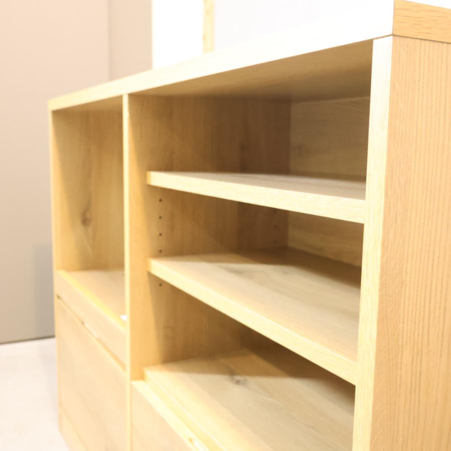 吉川木工 アイランド間仕切りカウンター 木製家具 キッチンボード 食器