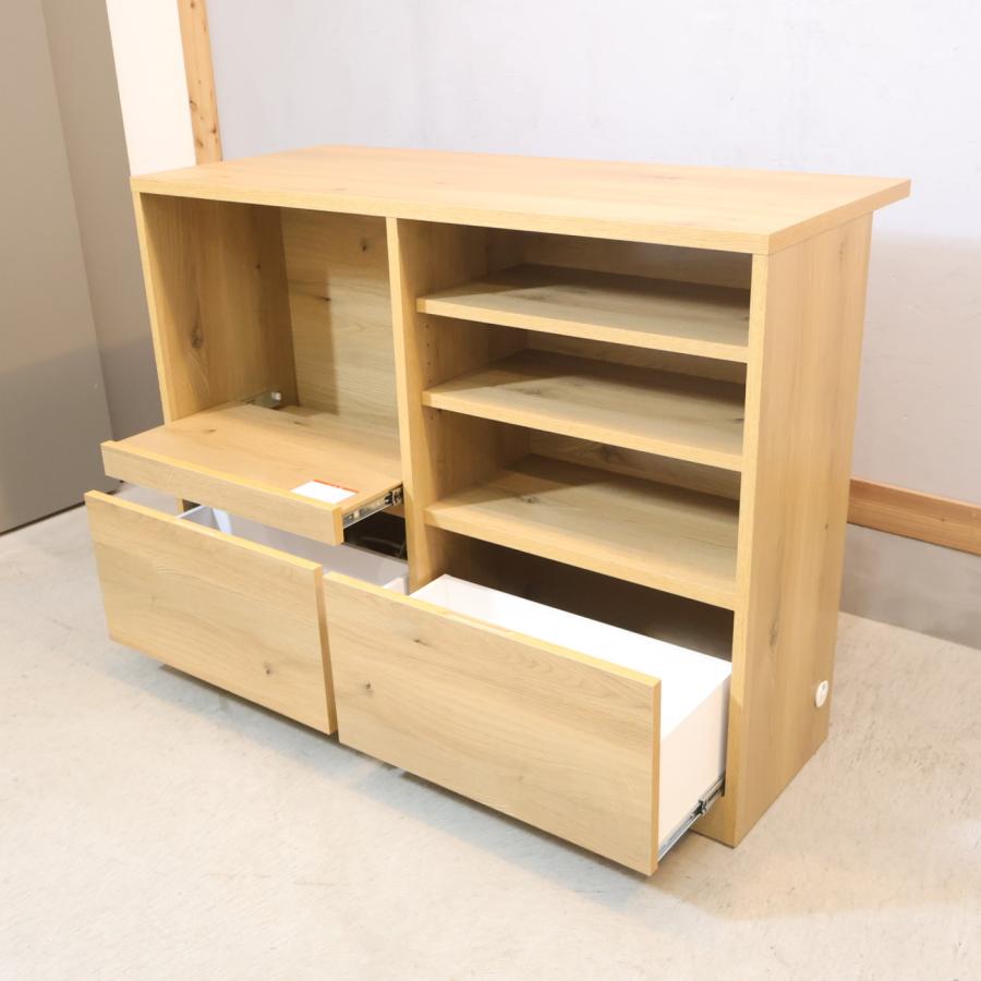 吉川木工 アイランド間仕切りカウンター 木製家具 キッチンボード 食器