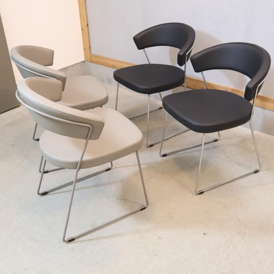 カリガリス ニューヨーク ダイニングチェア 2脚セット コヌビア イタリア calligaris（カリガリス） NEW YORK ニューヨーク ダイニングチェア 2