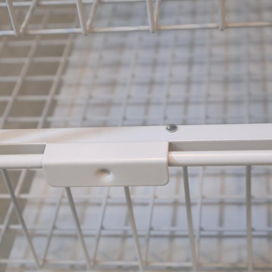 無印良品（MUJI） スチール 4段ユニットシェルフ キッチンワゴン