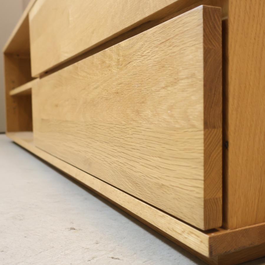 無印良品（MUJI） オーク材 AVラック シンプル TVボード 150cm 1人