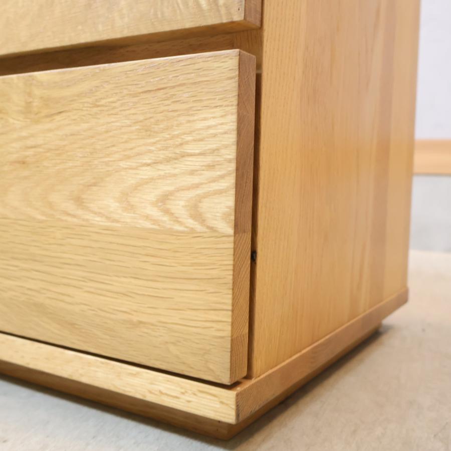 無印良品（MUJI） オーク材 AVラック シンプル TVボード 150cm 1人