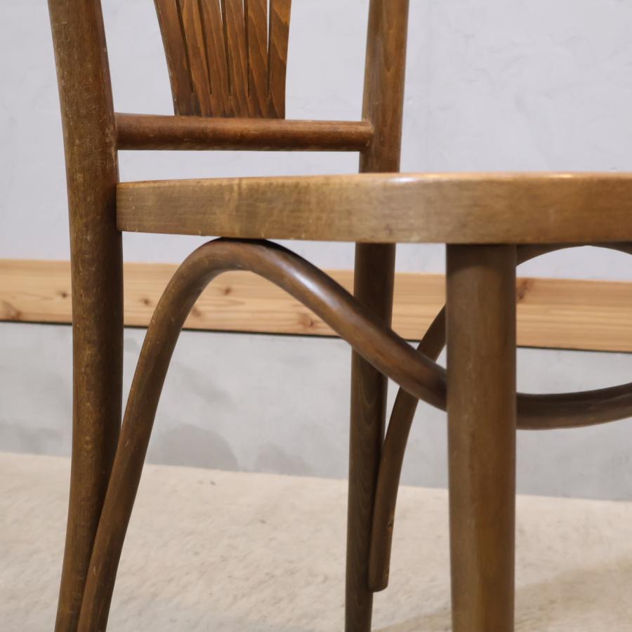 フランスアンティーク木製ベントウッドチェア/ダイニングイス/椅子(92-64) フランスベッド（FRANCEBED） ベントーネ ダイニングチェア 2脚セット