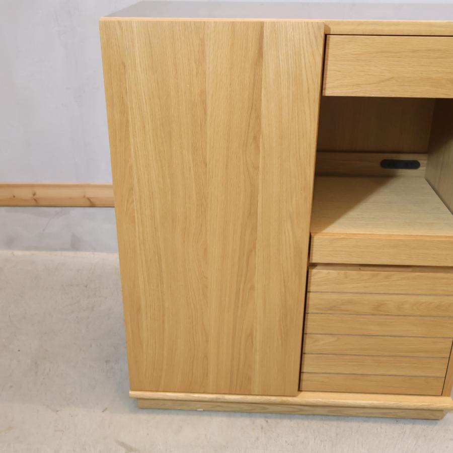 unico ウニコ SOLK ソルク オーク材 キッチンカウンター 収納家具