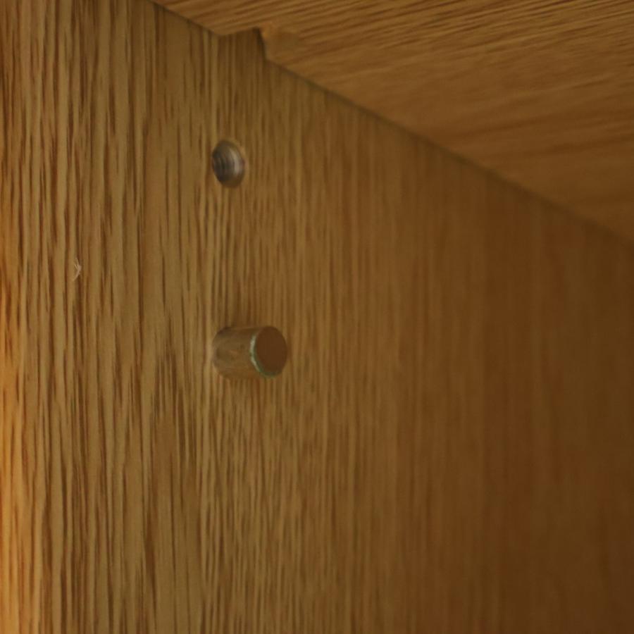 無印　タモ材キャビネット　2列(値下げ　条件付き) 人気の無印良品(MUJI)のタモ材を使用した木製キャビネット・大/タモ材