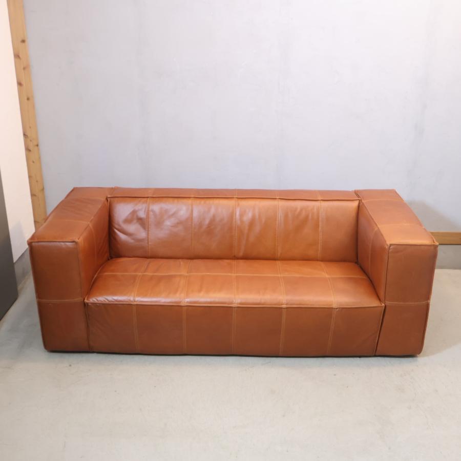 ジャーナルスタンダード エルバーソン 本革 3人掛けソファ レザー 男前家具 journal standard Furniture（ジャーナル スタンダード ファニチャー