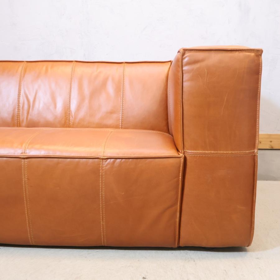 ジャーナルスタンダード エルバーソン 本革 3人掛けソファ レザー 男前家具 journal standard Furniture（ジャーナル スタンダード ファニチャー