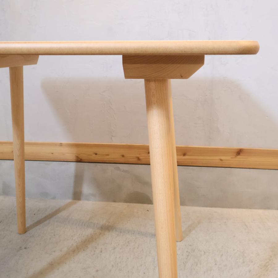 TON トン Ironica ビーチ材 ダイニングテーブル 80cm 北欧スタイル 