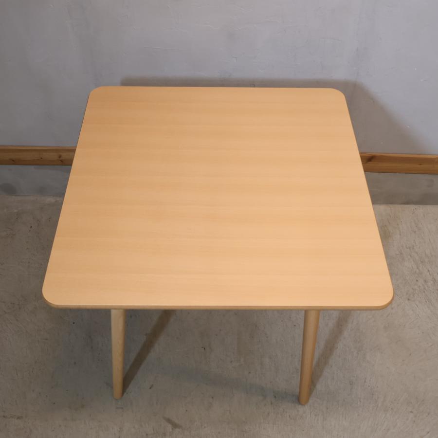 TON トン Ironica ビーチ材 ダイニングテーブル 80cm 北欧スタイル