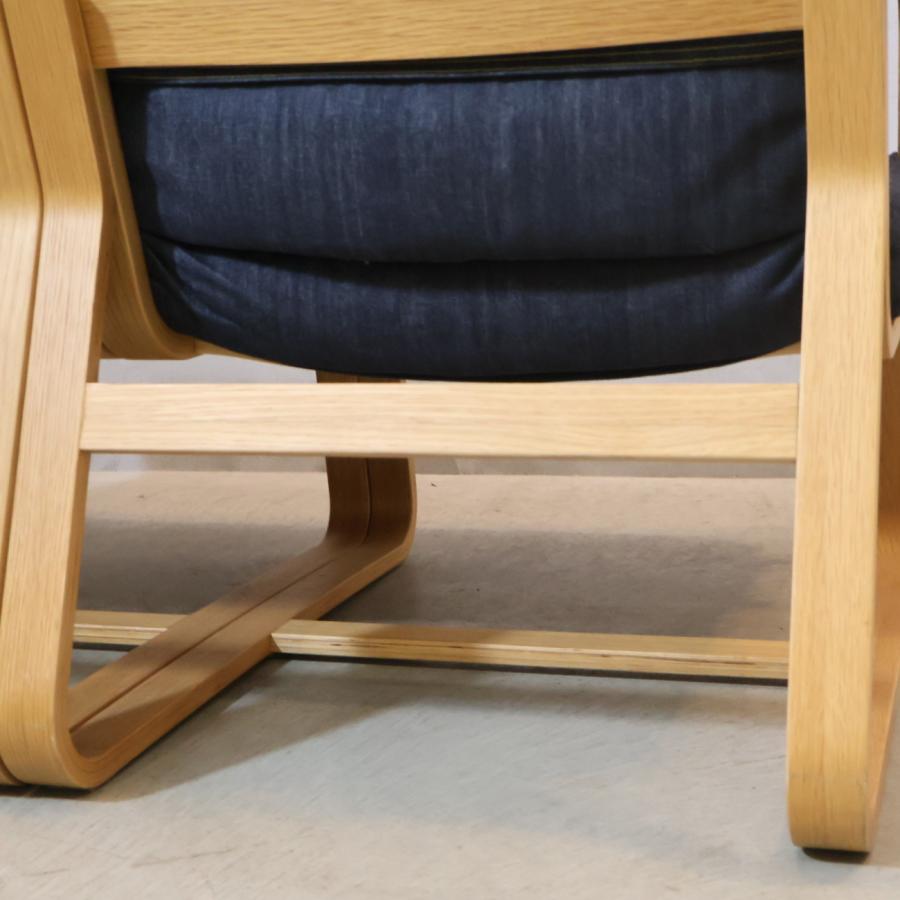 無印良品（MUJI） リビングでもダイニングでもつかえるソファチェア