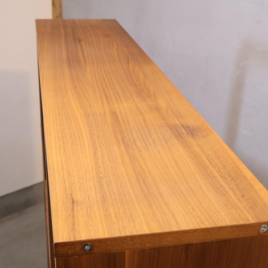 無印良品（MUJI） ウォールナット材 スタッキングシェルフ 3段・4列