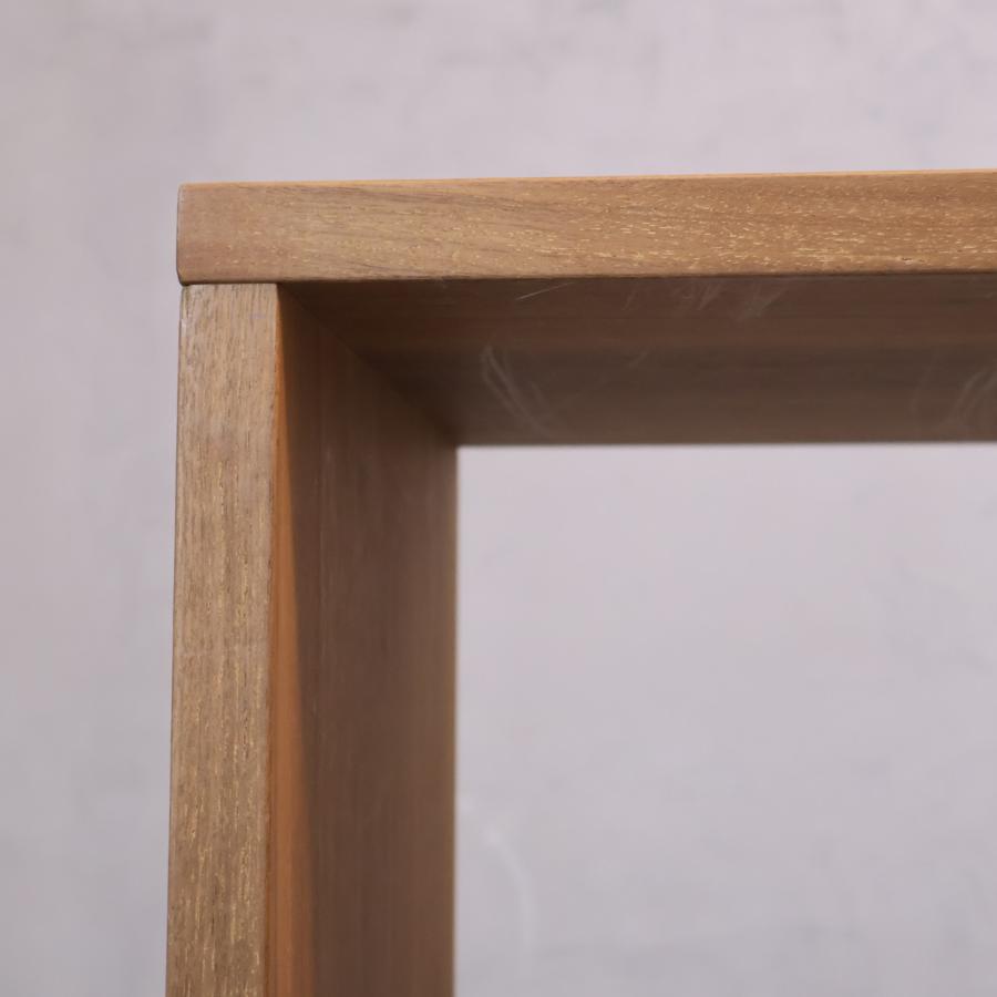 無印良品（MUJI） ウォールナット材 スタッキングシェルフ 3段・4列