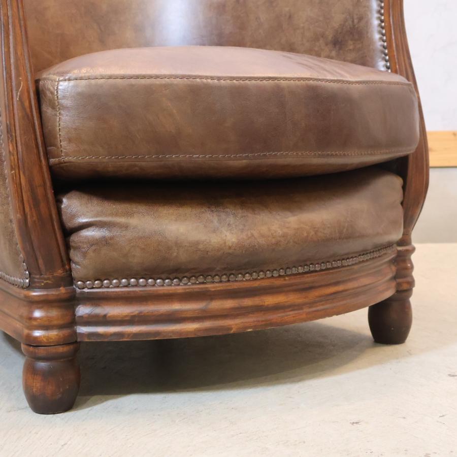 HALO（ハロ） DECO TUB CHAIR デコタブチェア 1Pソファ レザー