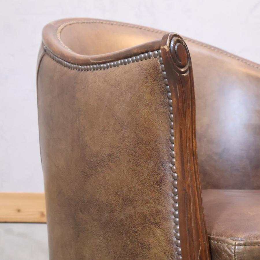 HALO（ハロ） DECO TUB CHAIR デコタブチェア 1Pソファ レザー