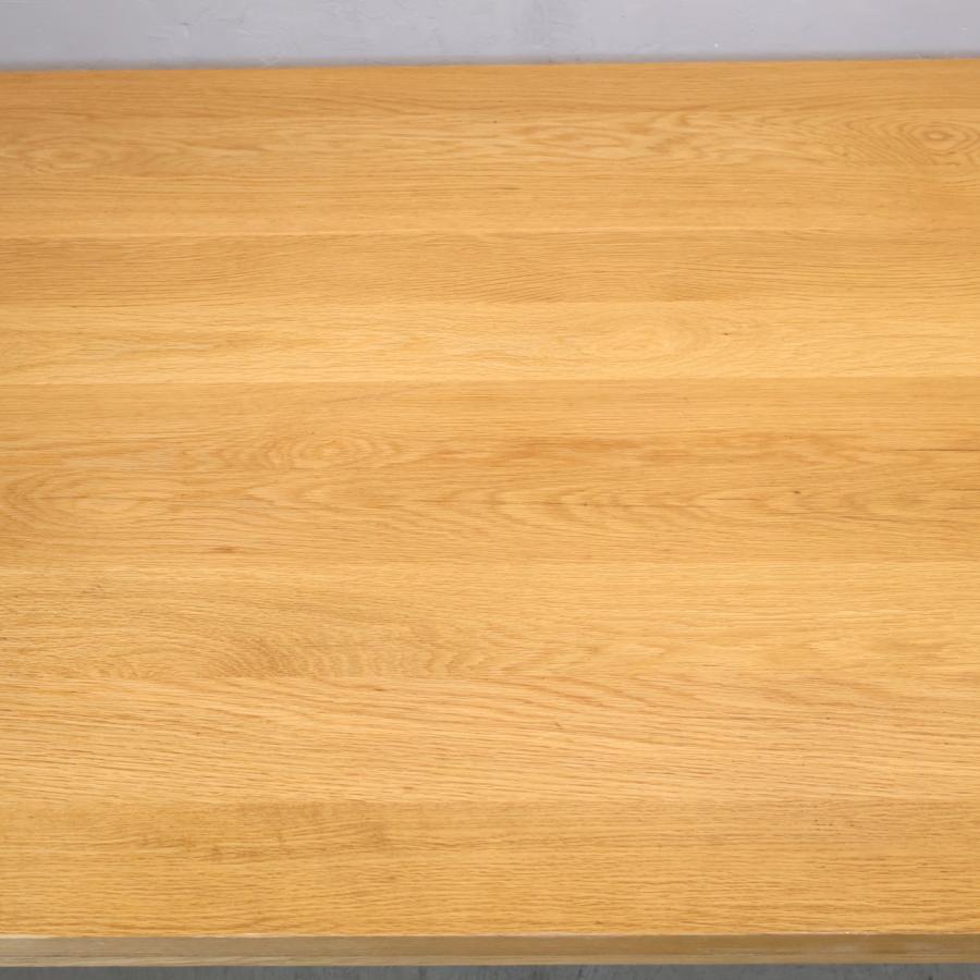 ダイニングテーブル　無印良品　6人掛け　ナチュラルウッド 無印良品（MUJI） オーク無垢材 ダイニングテーブル 6人用 ナチュラル