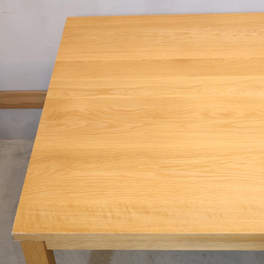 KE-27【新入荷　リサイクル品】無印良品　木製　ダイニングテーブル　オーク材　ナチュラル imgrc0064454220.jpg