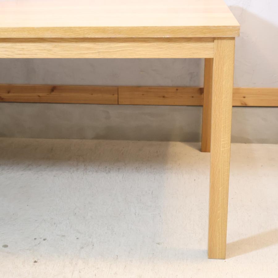 無印良品（MUJI） オーク無垢材 ダイニングテーブル 6人用 ナチュラル