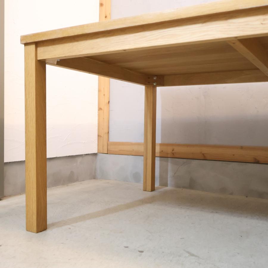 無印良品（MUJI） オーク無垢材 ダイニングテーブル 6人用 ナチュラル