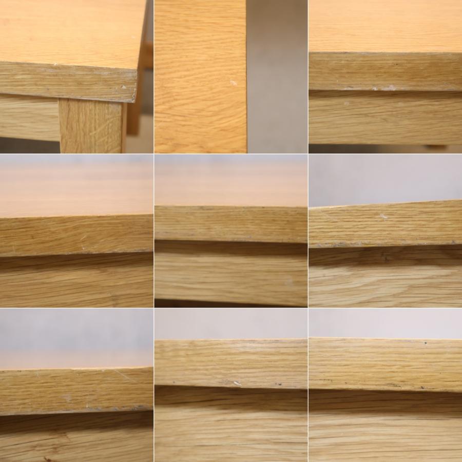 無印良品（MUJI） オーク無垢材 ダイニングテーブル 6人用 ナチュラル