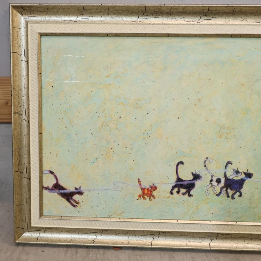 dinos（ディノス） Sam Toft サムトフト アートフレーム イヌタクシー