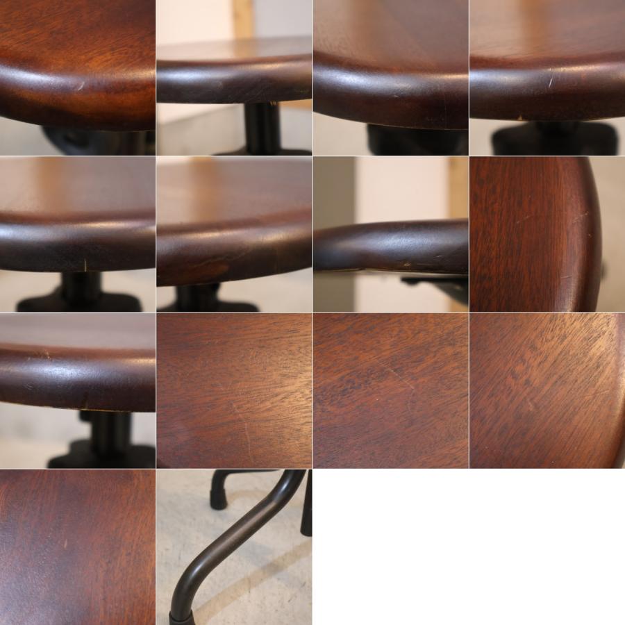 CRASH GATE(クラッシュゲート)/ DISTRICT EIGHT(ディストリクトエイト)のGALETTE STOOL(ガレット スツール)。天然木にスチールを合わせた高さ調整付ハイスツール。 direct 8 CRASH GATE クラッシュゲート DISTRICT EIGHT ディストリクト