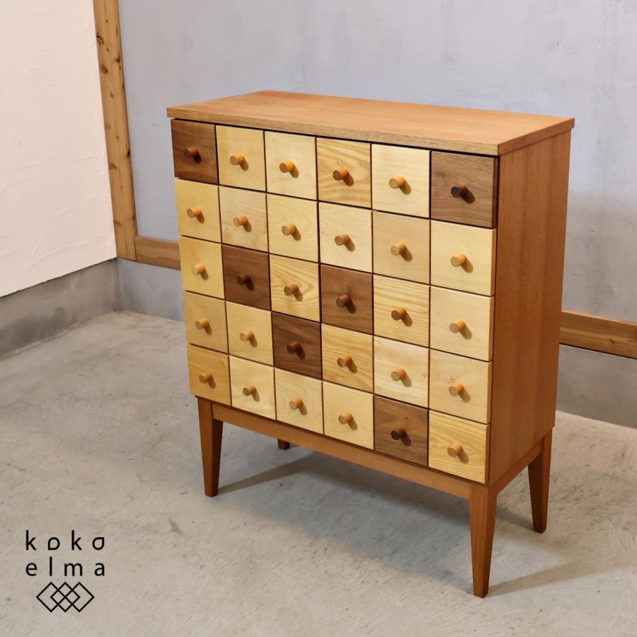 BISCOTTO DRAWER ビスコット・ドロワー チェスト キャビネット 天然木