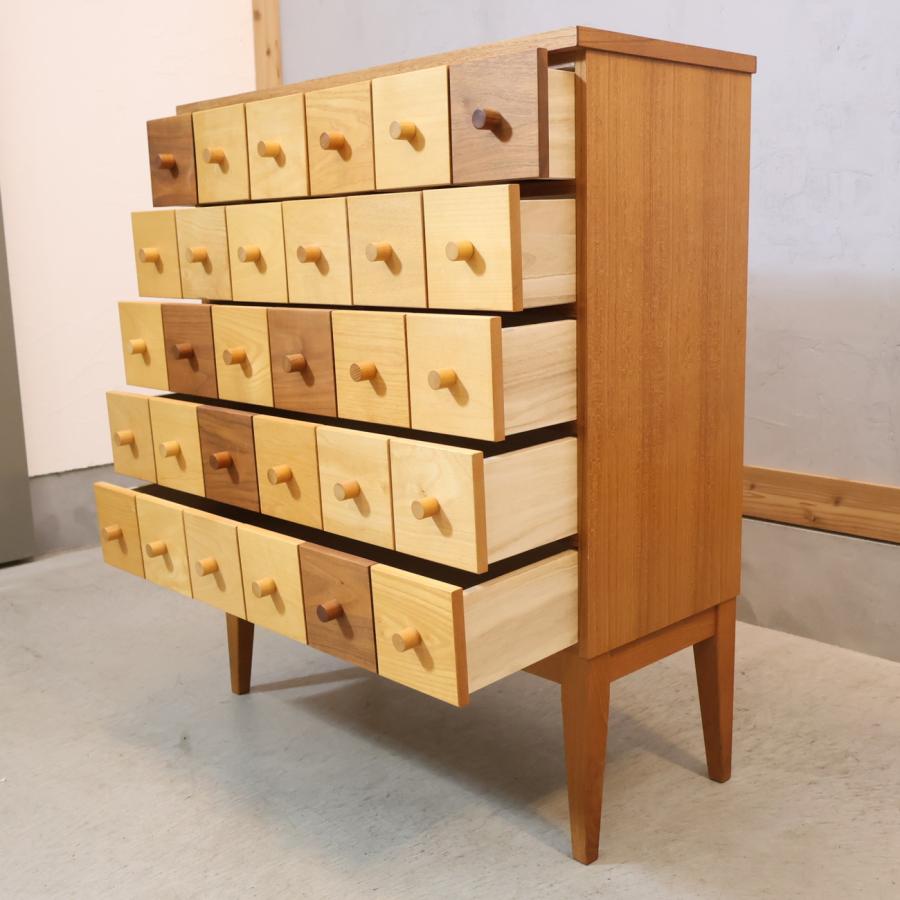 BISCOTTO DRAWER ビスコット・ドロワー チェスト キャビネット 天然木 