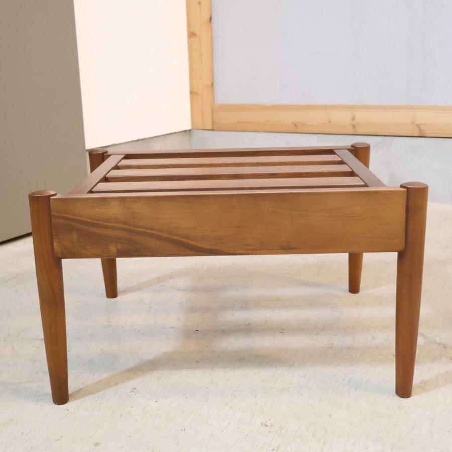 飛騨産業 HIDA キツツキマーク オットマン スツール ウォルナット材