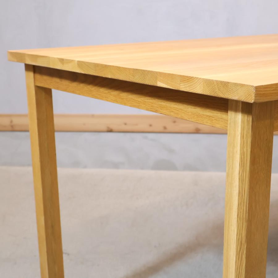 無印良品（MUJI） オーク無垢材 ダイニングテーブル 4人用 ナチュラル