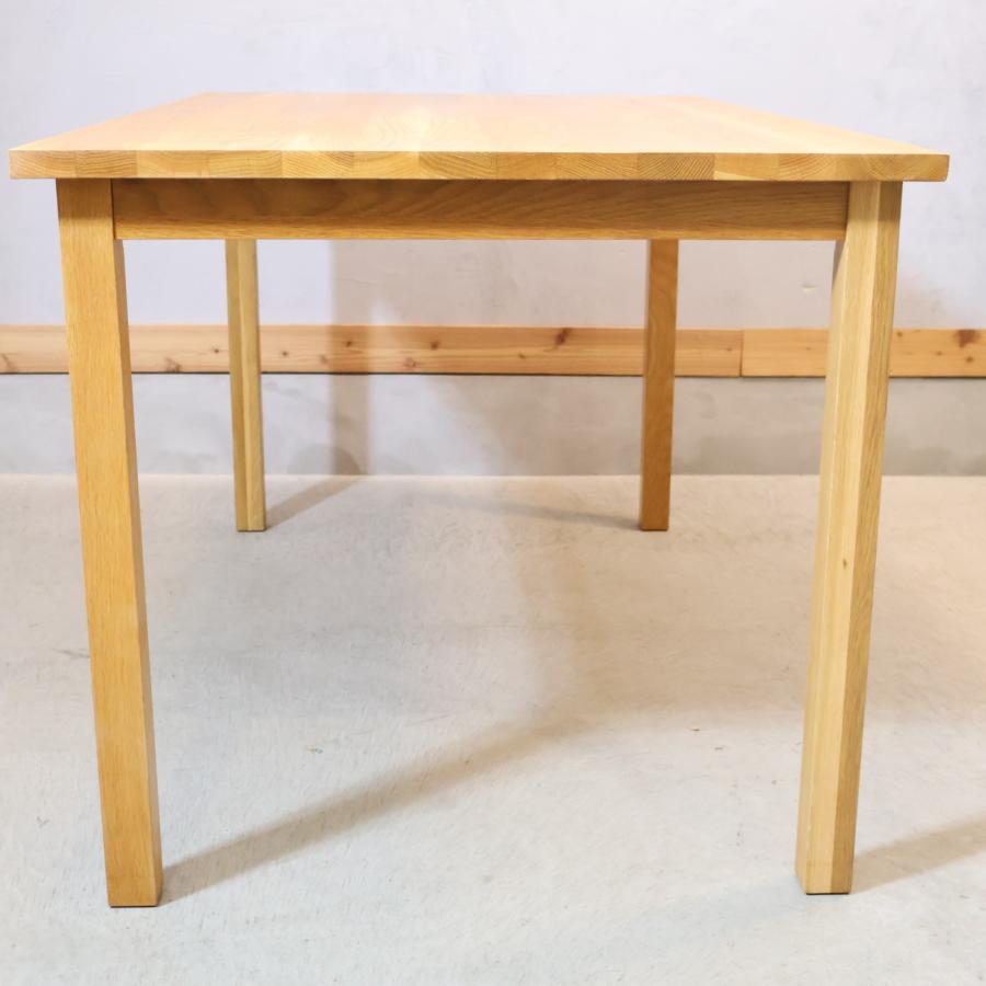 無印良品（MUJI） オーク無垢材 ダイニングテーブル 4人用 ナチュラル