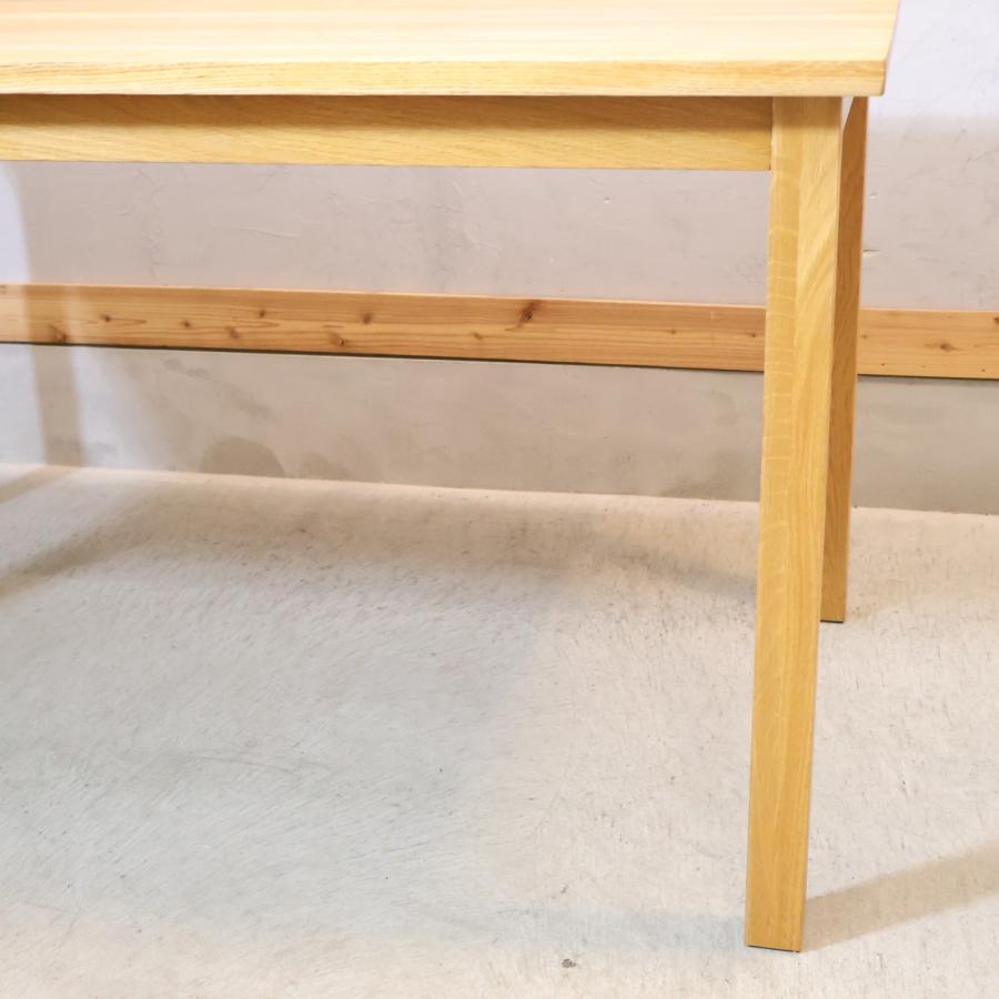 無印良品（MUJI） オーク無垢材 ダイニングテーブル 4人用 ナチュラル
