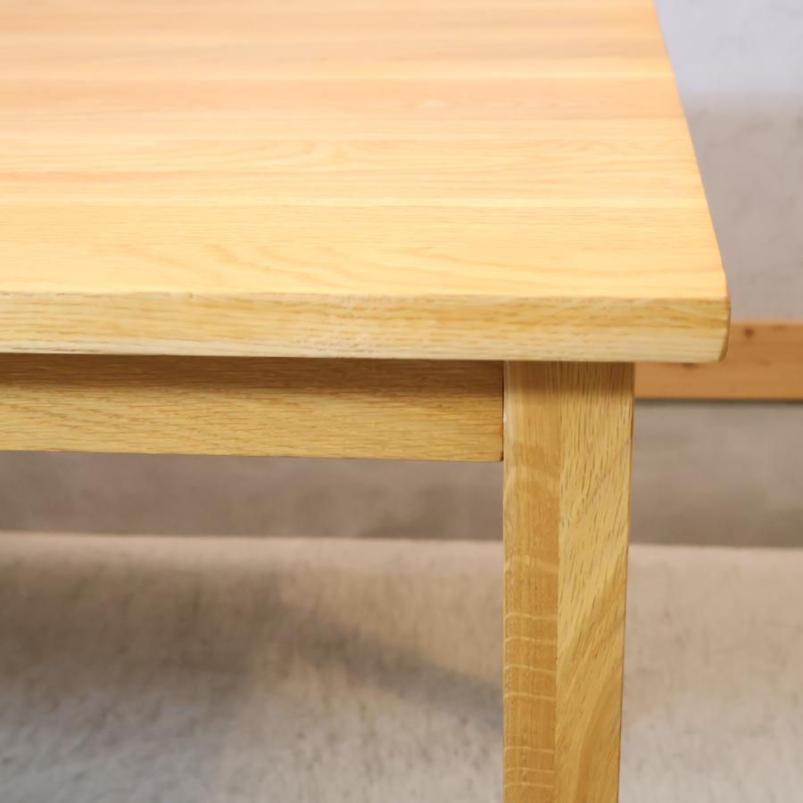 無印良品（MUJI） オーク無垢材 ダイニングテーブル 4人用 ナチュラル