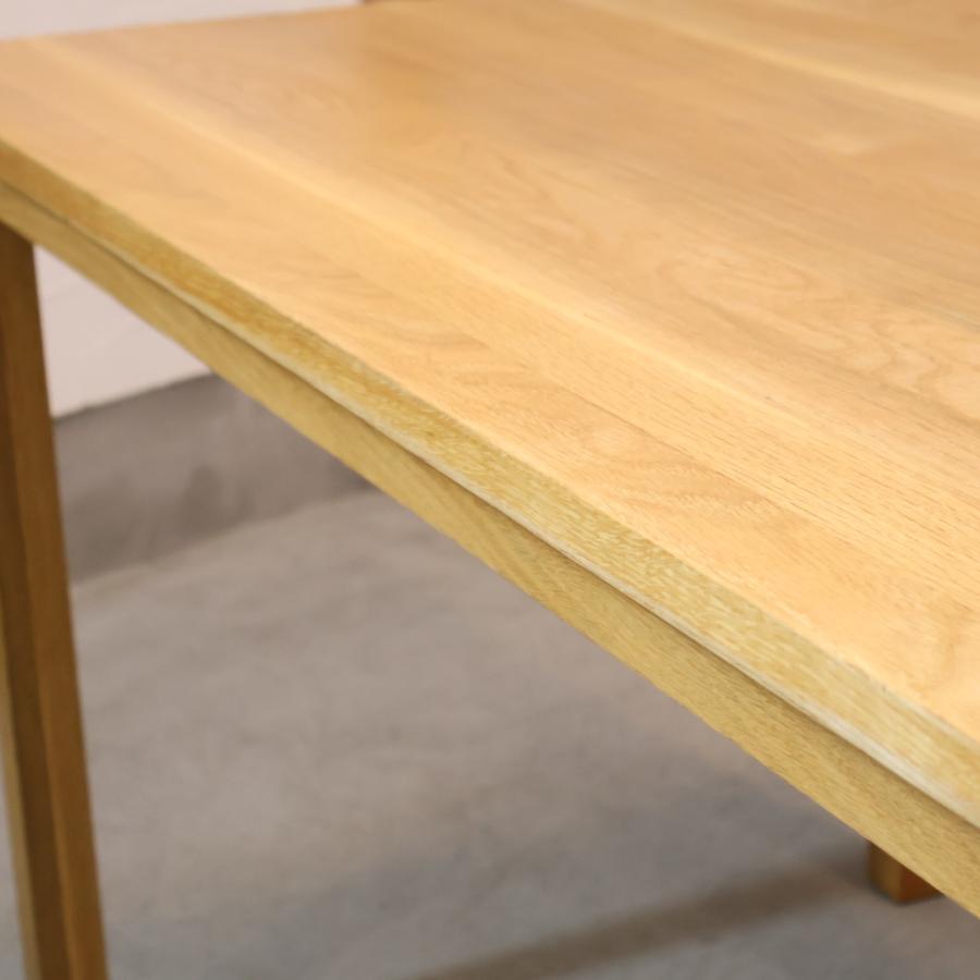 無印良品（MUJI） オーク無垢材 ダイニングテーブル 4人用 ナチュラル