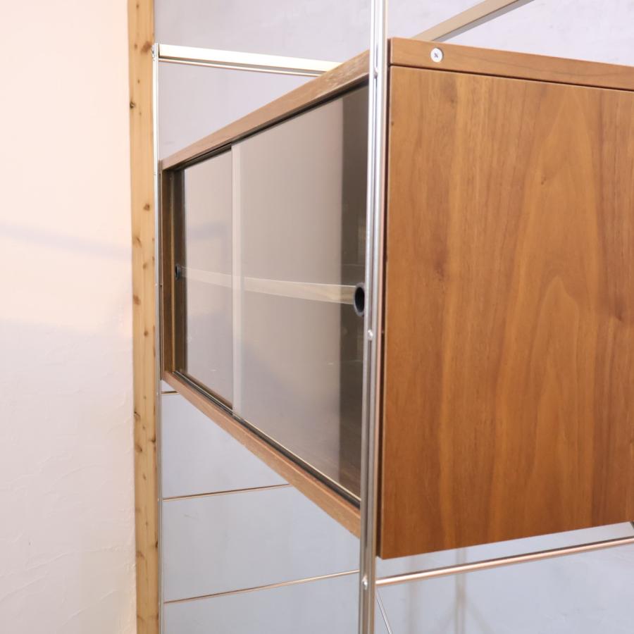 無印良品（MUJI） ステンレスユニットシェルフ ウォールナット