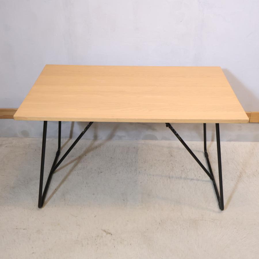 無印良品（MUJI） オーク材 折りたたみテーブル シンプル デスク 学習