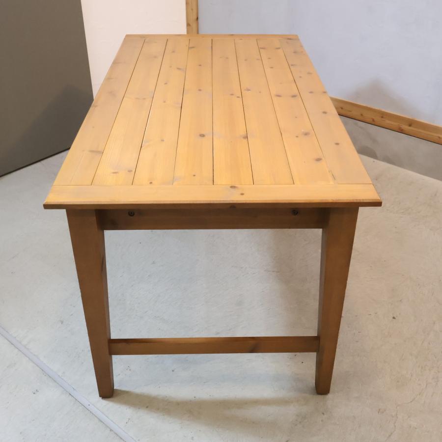 ジャーナルスタンダード バワリー 引出し付 パイン無垢材 ダイニングテーブル journal standard Furniture（ジャーナル スタンダード ファニチャー