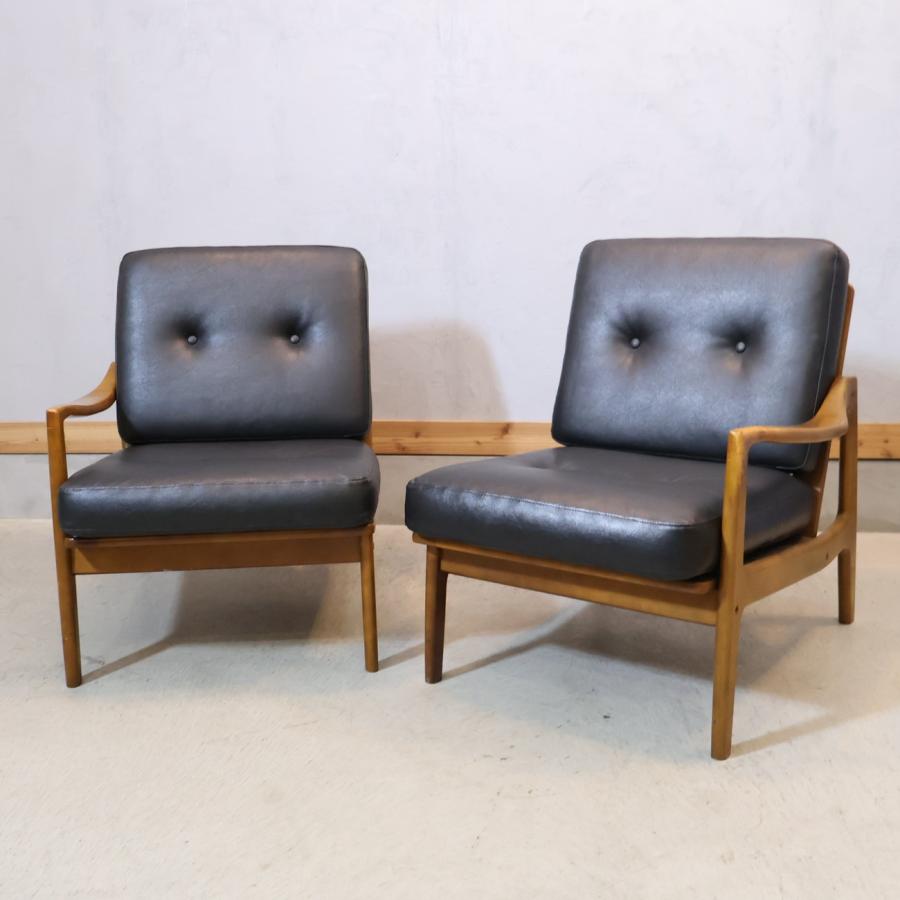 オールドカリモク フレームチェア 2人掛けソファ 2シーターソファ 北欧スタイル カリモク家具（KARIMOKU FURNITURE） オールドカリモク Karimoku